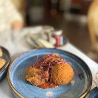 Arancini  at The Vegan Brasserie in South West London