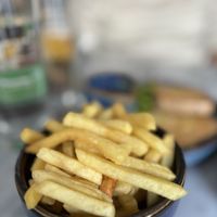 Rosemary fries   at The Vegan Brasserie in South West London