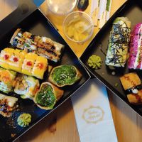 Grand Vegan Menü 1 and 2 at Very Very Veggie Vegan Sushi in Hamburg