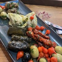 Veganer antipasti teller ❤️  at Feinkost Sirin's in Bad Sackingen