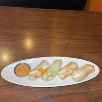 Tofu Spring Rolls #Veganuary at Charm Thai Kitchen & Sushi Bar in Mobile
