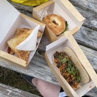   at Be Kind The Vegan Coffee Caravan in Hayle