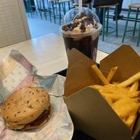   at V Burger in Calgary