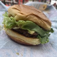   at V Burger in Calgary