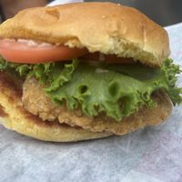   at V Burger in Calgary