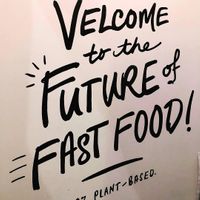   at V Burger in Calgary