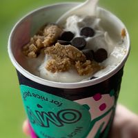 Cookie dough “vmixer” at V Burger in Calgary