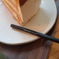 Straws arent plastic 🤗 at Cafe Turtle 카페 거북이 in Seoul