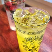 Green tangerine ade at Cafe Turtle 카페 거북이 in Seoul