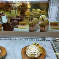 Mint Chocolate Cake, Pistachio Raspberry (GF) at Cafe Turtle 카페 거북이 in Seoul