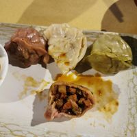 Tasty steamed dumplings at Su Guan in Florence