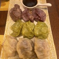 Dumplings (I liked the green ones)  #Veganuary at Su Guan in Florence
