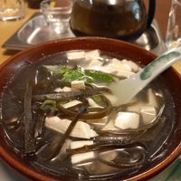 Zuppa di tofu e alghe at Su Guan in Florence
