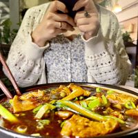 Tofu soup  at Su Guan in Florence