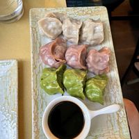 Steamed dumplings  at Su Guan in Florence