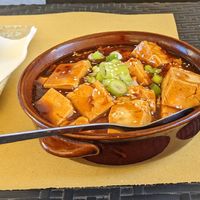 spicy tofu (麻辣豆腐) at Su Guan in Florence