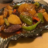 Potatoes and eggplant   at Su Guan in Florence