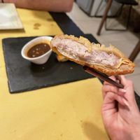 Fried taro with hoisin dip   at Su Guan in Florence