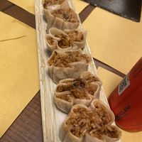 rice filled dumplings   at Su Guan in Florence