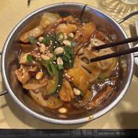 Spicy hot pot  at Su Guan in Florence