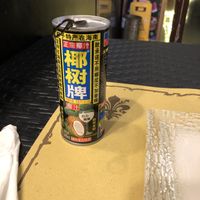 coconut based soft drink  at Su Guan in Florence