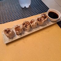 Open dumplings at Su Guan in Florence