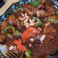 Spicy seitan at Su Guan in Florence