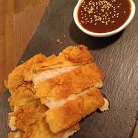 Fried taro at Su Guan in Florence