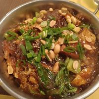 Noodles with tofu and veggies at Su Guan in Florence