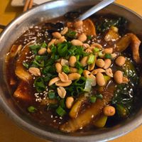 Tofu with veggies amazing at Su Guan in Florence