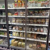 Vegan meat replacers   at Biohofladen Overmeyer in Seevetal