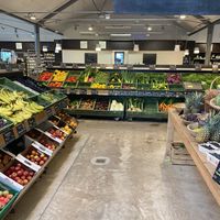 Fresh vegetables and fruit  at Biohofladen Overmeyer in Seevetal