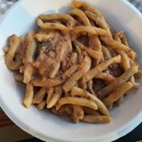 Vegan strozzapreti pasticciati at Ciotolina Rivendita e Cucina in Cesenatico