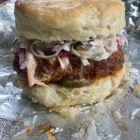 Buffalo Chicky baby 🙌🏽  at NICE Biscuit in Syracuse