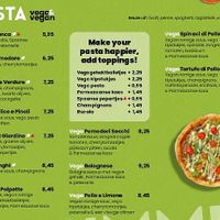 vegan options at Happy Italy in Eindhoven
