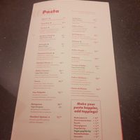 Menu2 at Happy Italy in Eindhoven