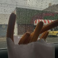 En un día lluvioso se antojan aún más, y aparte veganos wow!! at La Pinta in San Luis Potosi