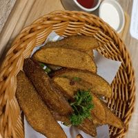 Country fries at The Vegano Bistro in Chiang Mai