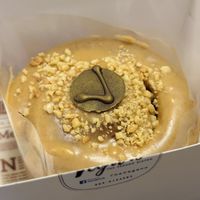 Peanut butter brioche (125 THB)  at The Vegano Bistro in Chiang Mai