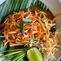 Pad Thai at The Vegano Bistro in Chiang Mai