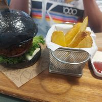 Wimpy burger at The Vegano Bistro in Chiang Mai