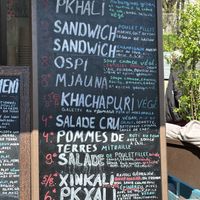   at Chez Magda in Paris