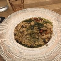 Risotto vegan (trop bon et copieux)  at Angello in Rennes