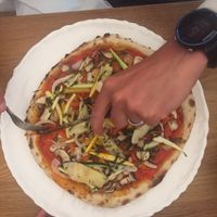Petite pizza  at Angello in Rennes