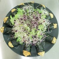 Veganes Sushi/Maki mit Tofu und Karotten at Karotte Kaffee in Rorschach