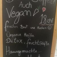 Buffet immer mit veganen Optionen at Karotte Kaffee in Rorschach