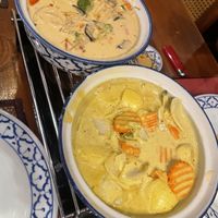 Veganes Curry rot und grün   at Ban Thai in Darmstadt