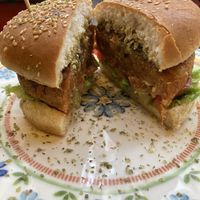 Narcissist Burger  at Veganarsist Kadıköy - Osmanağa in Istanbul