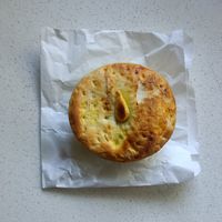Vegan cheeseburger pie at The Basin Bakery in The Basin