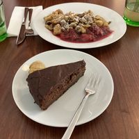 Kaiserschmarn & Sacher Torte at Velani in Vienna